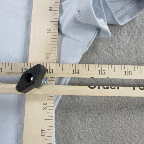 SKIMS Cotton Jersey T Shirt Womens Small Zen Blue Short Sleeve Crewneck Casual - Picture 7 of 9